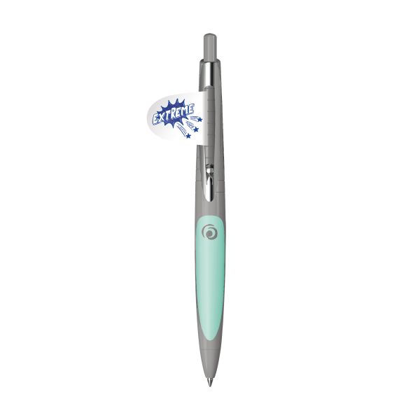 Kuličkové pero my.pen šedé/zelené