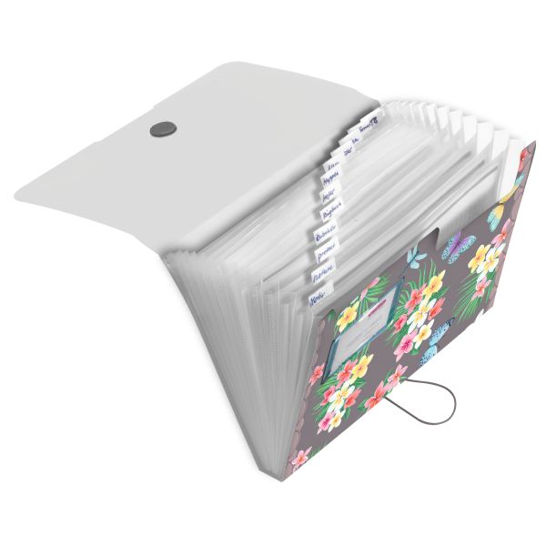 Organizér A4, 12dílů, Ladylike Motýlci