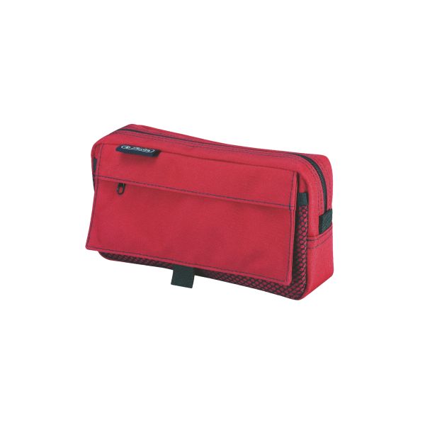 Faulenzer mit 2 Aussentaschen rot