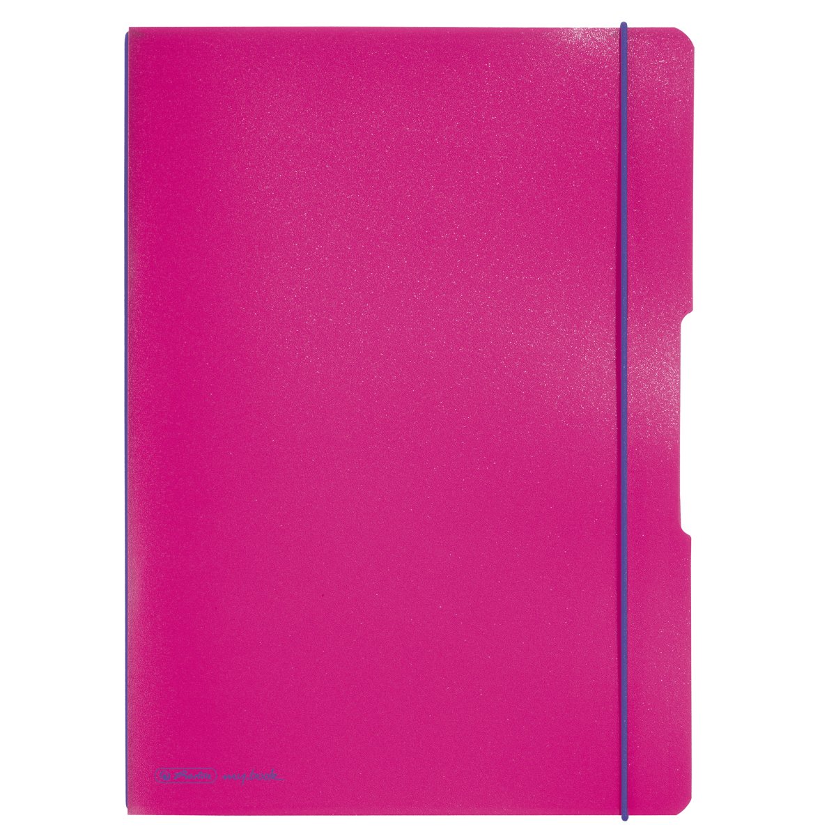 Notizheft flex PP A4,40Blatt kariert und 40Blatt liniert,pink, gelocht ...