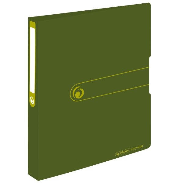 Ringbuch Recycling PP A4 2 Ringe 25mm dunkelgrün