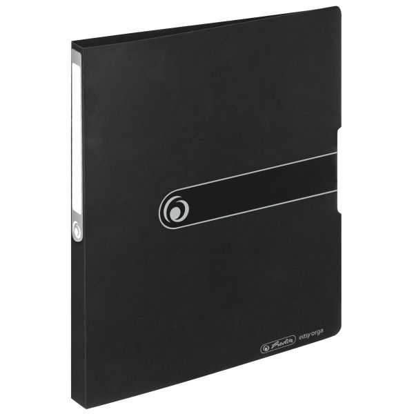 Ringbuch PP A4 2 Ringe 16mm opak schwarz
