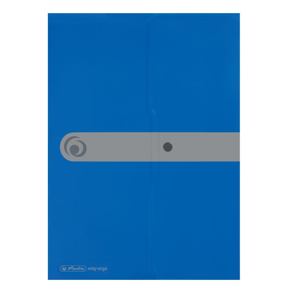 Dokumententasche PP A4 opak blau