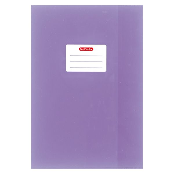 Hefthülle A4 PP Baststruktur violett