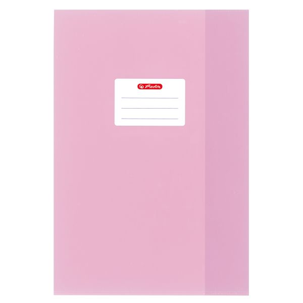 Hefthülle A4 Baststruktur rosa