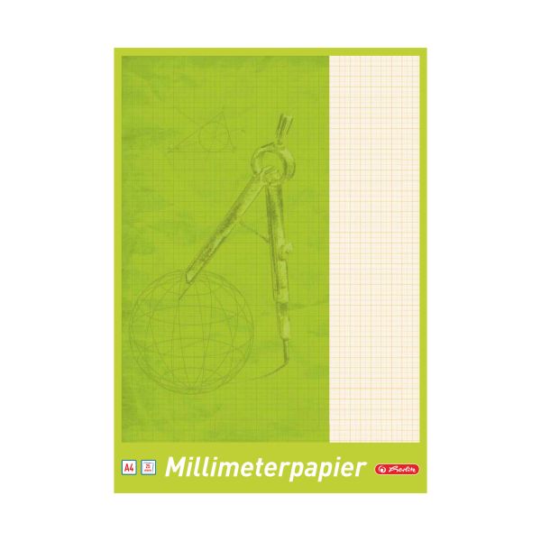 Millimeterblock A4 25 Blatt