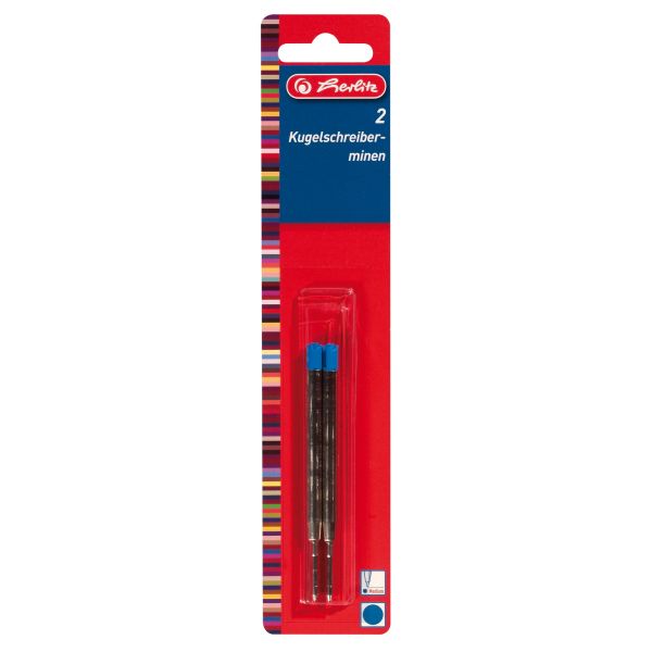 Kugelschreibermine International blau 2 Stück