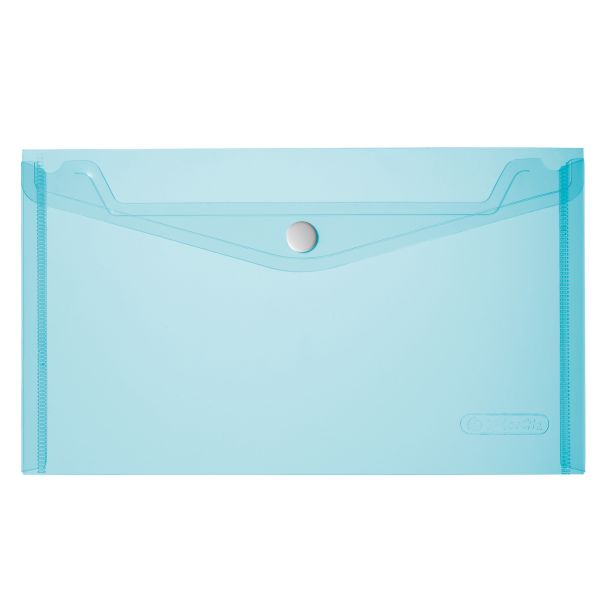 Dokumententasche PP A5 transparent blau