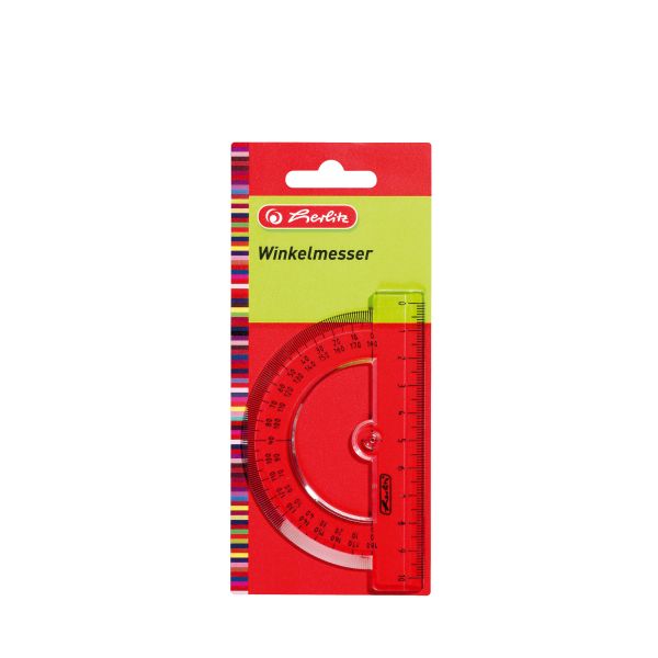 Winkelmesser 10cm Kunststoff transparent