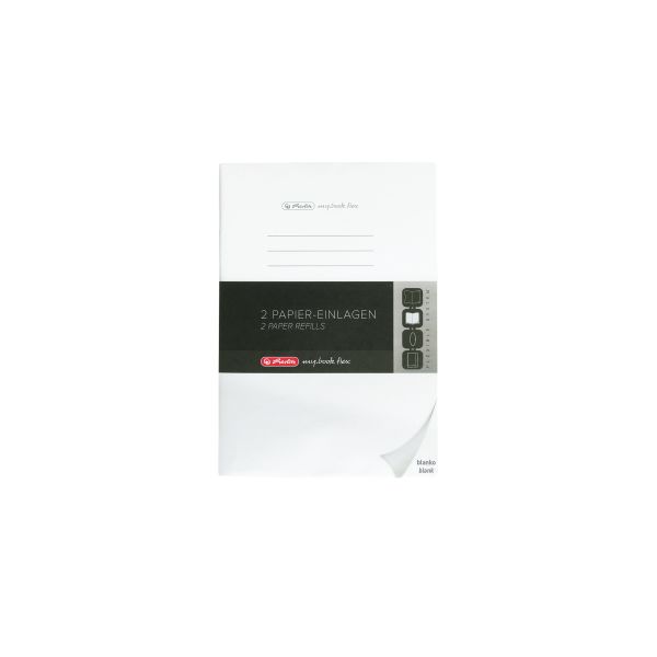 Refill flex A5 2x40 Blatt blanko, FSC Mix, my.book