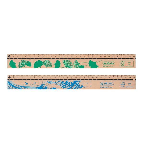 Lineal 30cm, aus Holz, FSC 100%