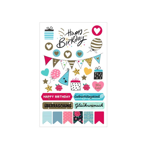 Deko Sticker Motiv 11 selbstklebend FSC