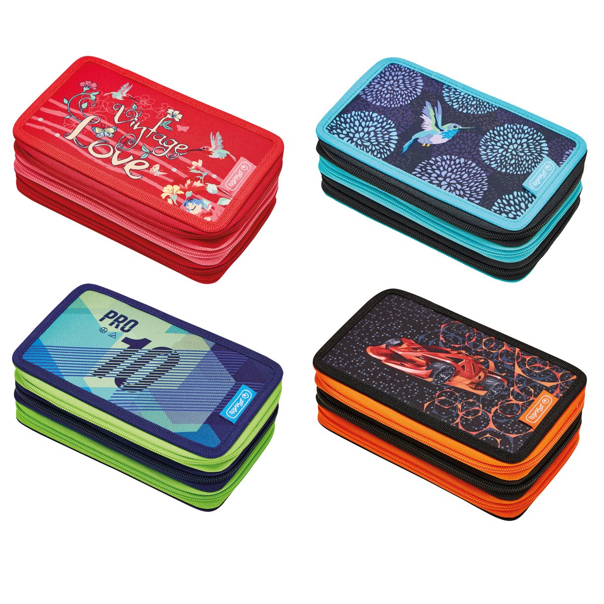 Étui Scolaire - HERLITZ - Ballet Love - 31 Pièces - Polyester - Fille