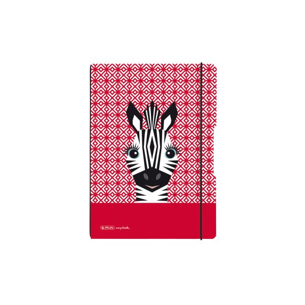 Notizheft flex A6,40 Blatt, punktiert Cute Animals Zebra, my.book