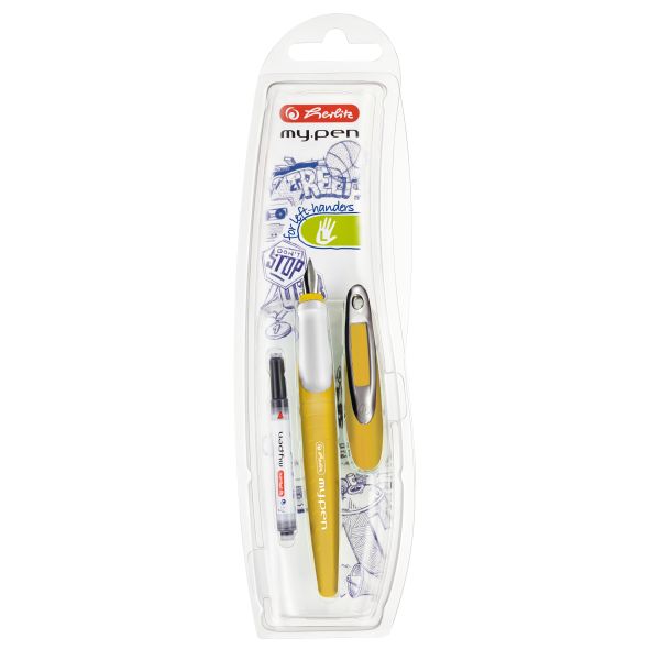Füller my.pen senf/weiß