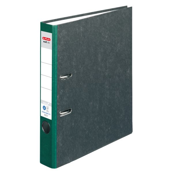 Ordner maX.file nature A4 5cm grün