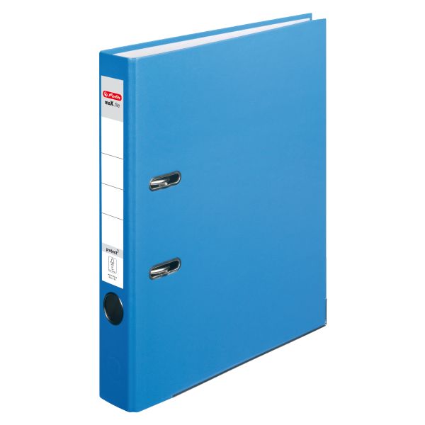 Ordner maX.file protect A4 5cm acqua