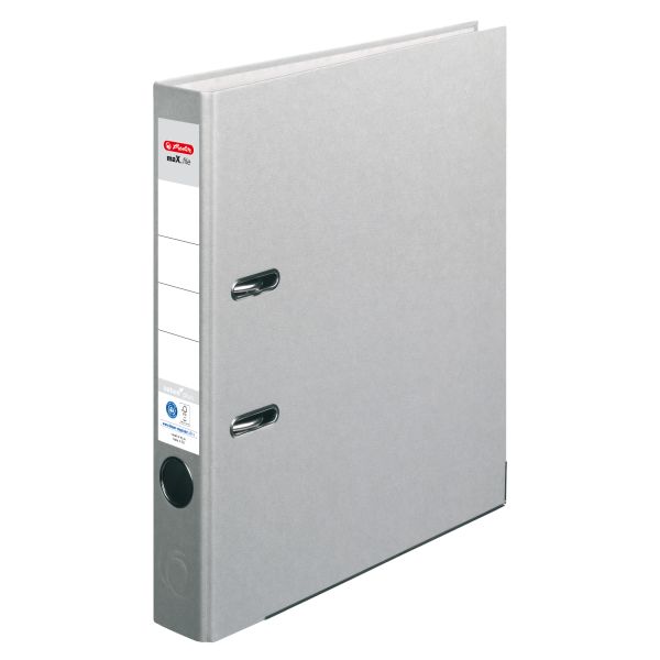 Ordner maX.file nature plus A4 5cm grau