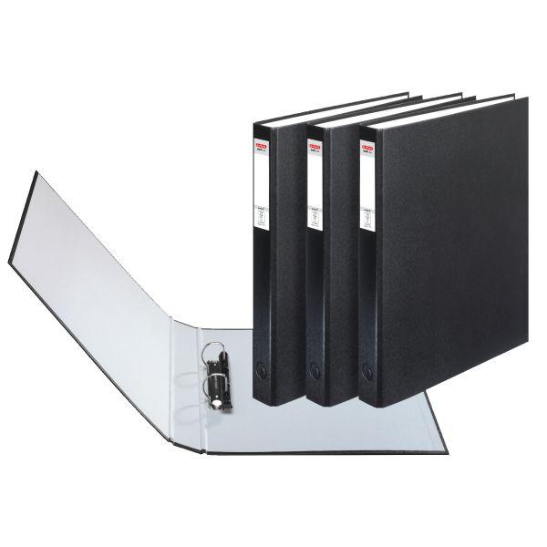 Ringbuch maX.file protect 2-Ring A4 schwarz 3er