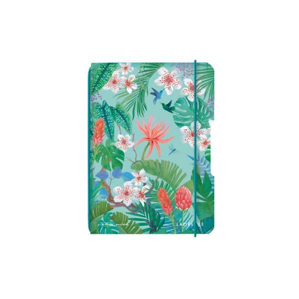 Notizheft flex PP A6,40 Blatt, punktiert Ladylike Jungle, my.book