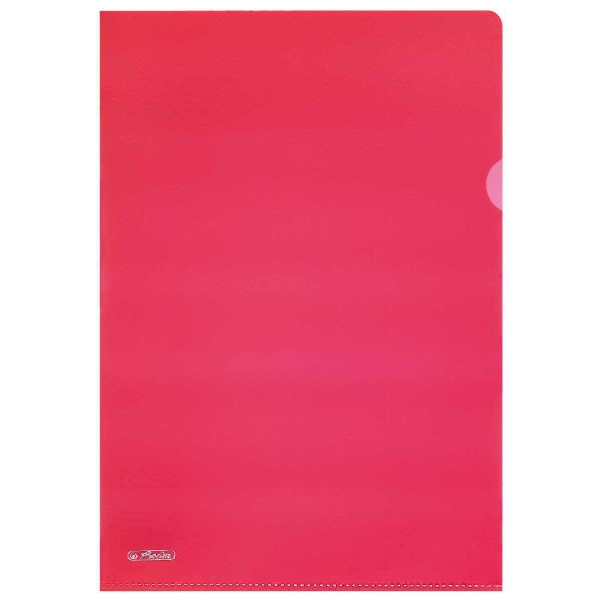 document protector A4 pyramid red 10 pieces - Herlitz