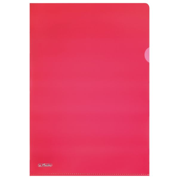 document protector A4 pyramid red 10 pieces