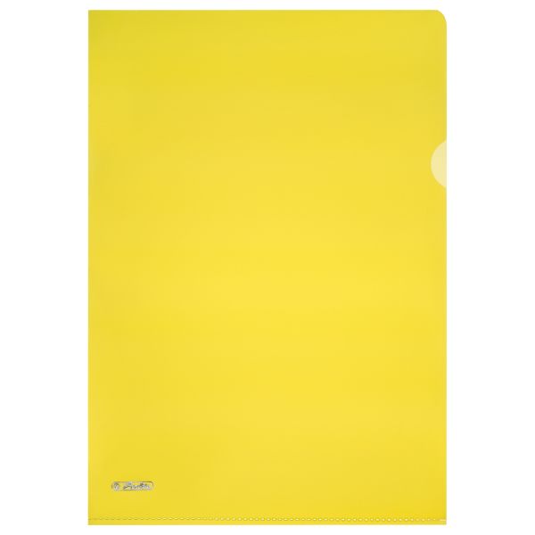document protector A4 pyramid yellow 10 pieces