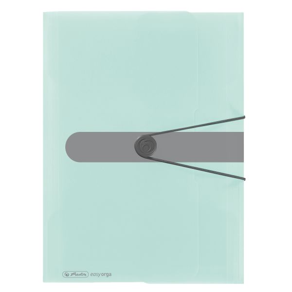 wallet folder PP A4 transparent mint