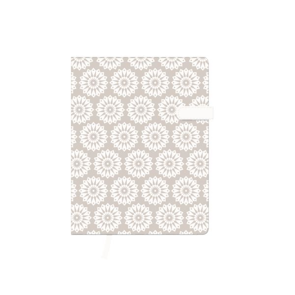 note book Lady A6 96sheets ruled Pure book ribbon expandable inner pocket my.book