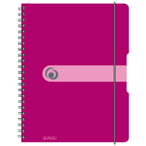 Cuaderno A4, a rayas, con margen interior y exterior, diseño 27, 16 páginas, 10 unidades Herlitz 3322708 