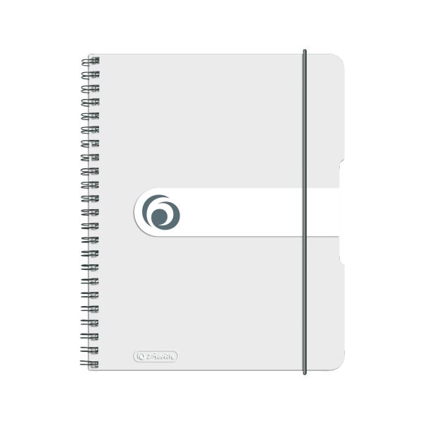 spiral pad A5 to go 80 sheets spezial ruling transparent