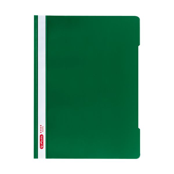 flat file A4 PP 'Quality' green