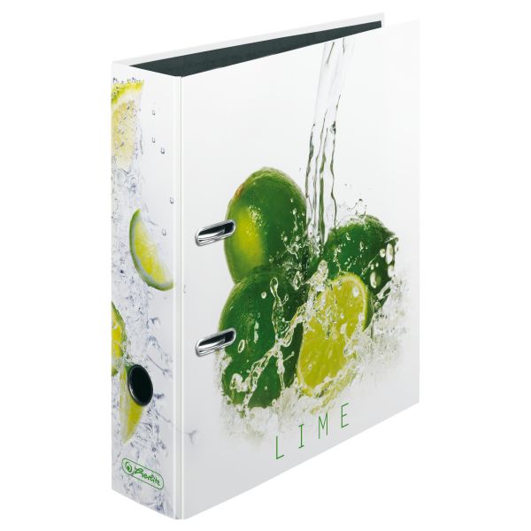 lever arch file maX.file A4 8cm Fresh Fruit Lime