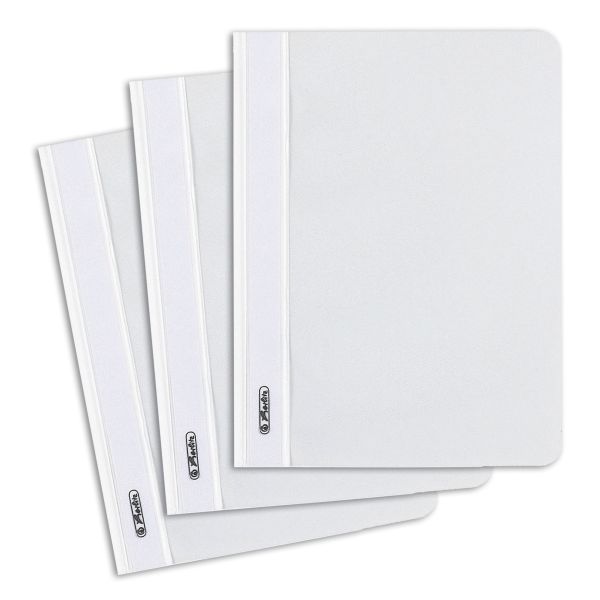 flat file A5 PP white
