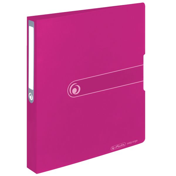 2-ring binder PP A4 25mm opaque berry