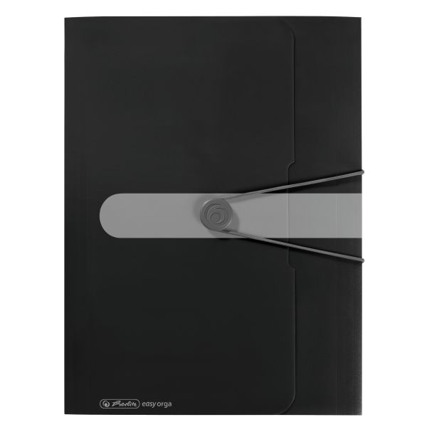 wallet folder PP A4 opaque black