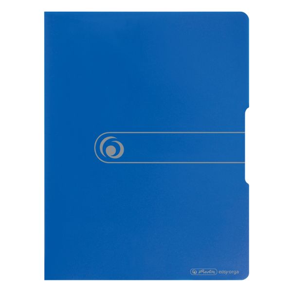 display book PP A3 20 pockets opaque blue