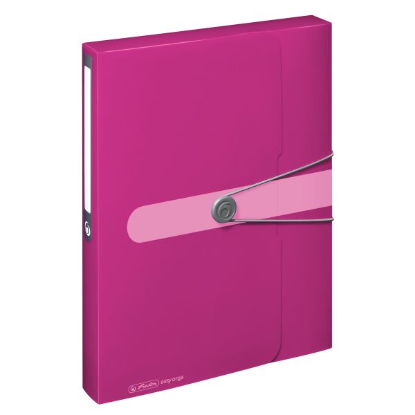 document box A4 PP opaque berry
