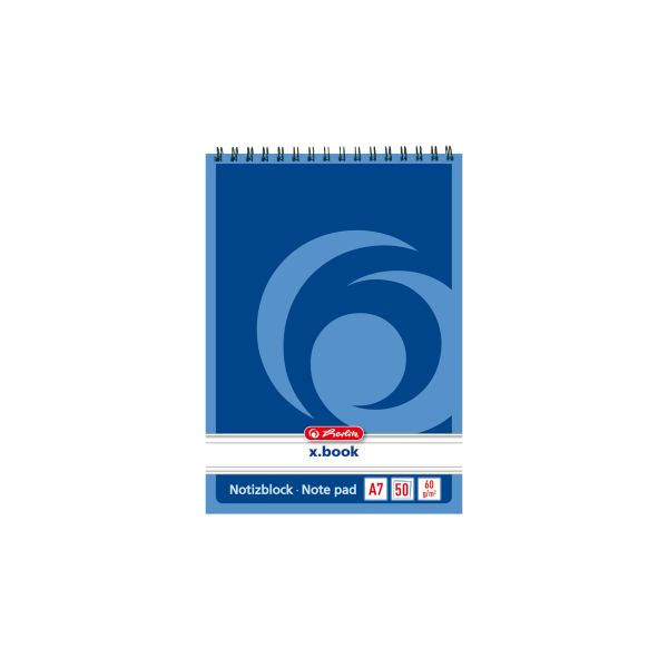spiral pad A7 50 sheets ruled