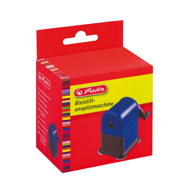 sharpener machine with can blue