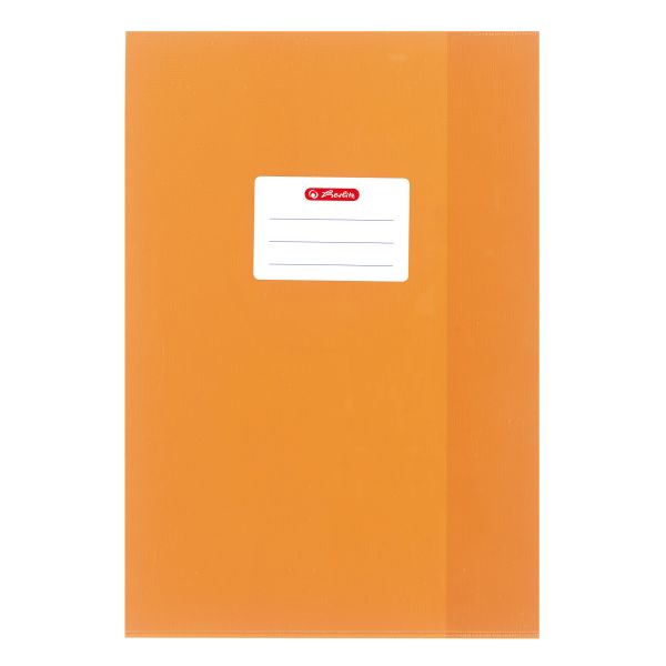 exercise book cover A4 PP structure of bast orange