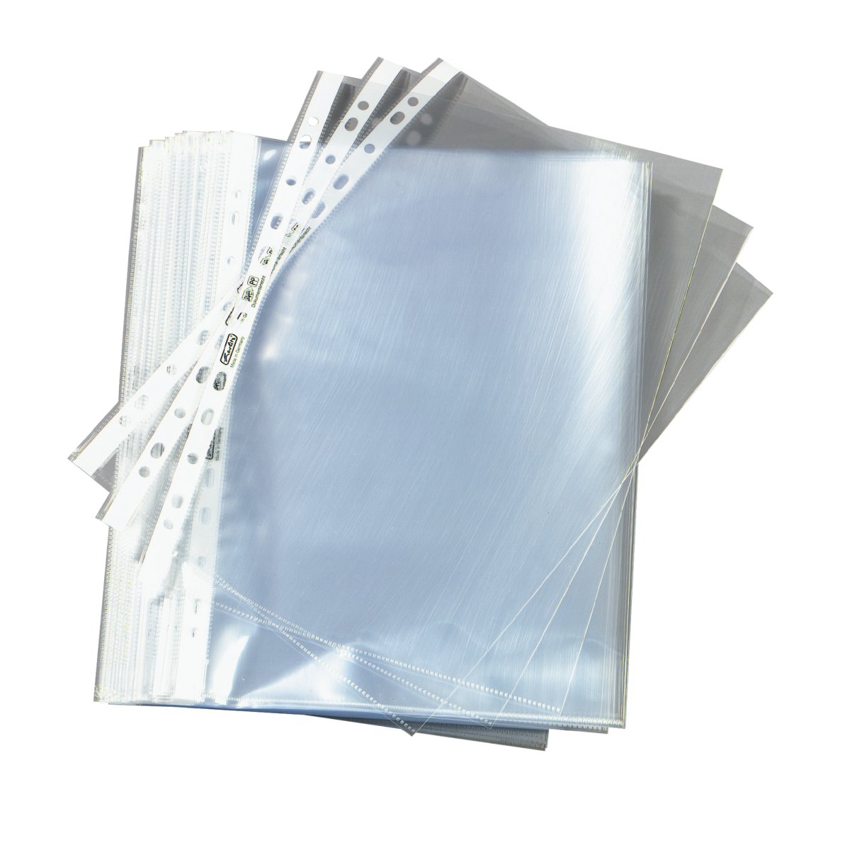 clear pocket A4 crystal clear 100 pieces - Herlitz