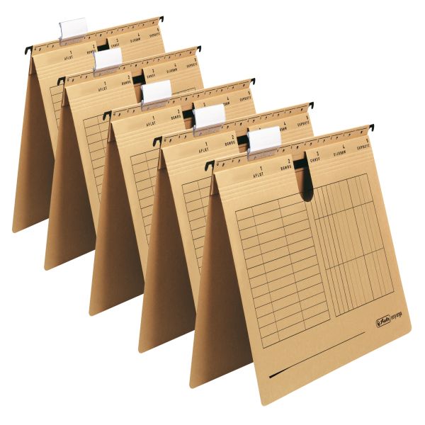 hanging file A4 buff 5 pieces