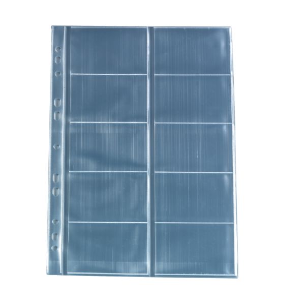 business & phone card holder A4 10 pieces
