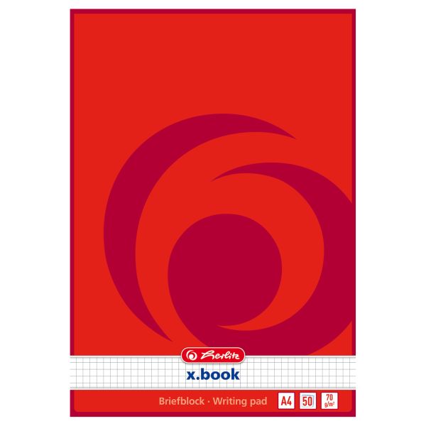 writing pad A4 50 sheets squared