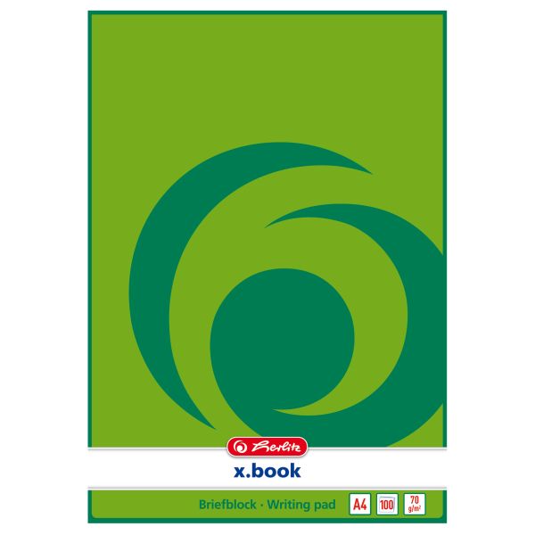 writing pad A4 100 sheets blank