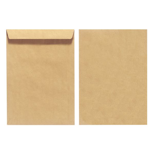 mailing bag C4 90g gummed brown 10 pieces