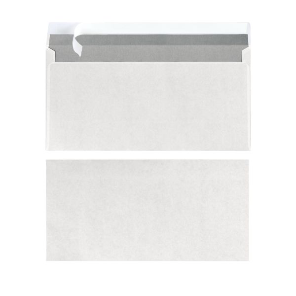 envelope DL peel and seal white 100 pieces FSC Mix