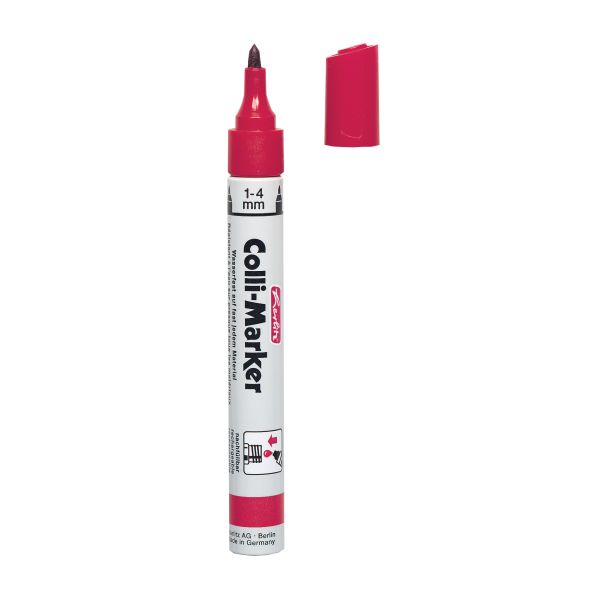 Colli Marker 1-4mm, red, loose