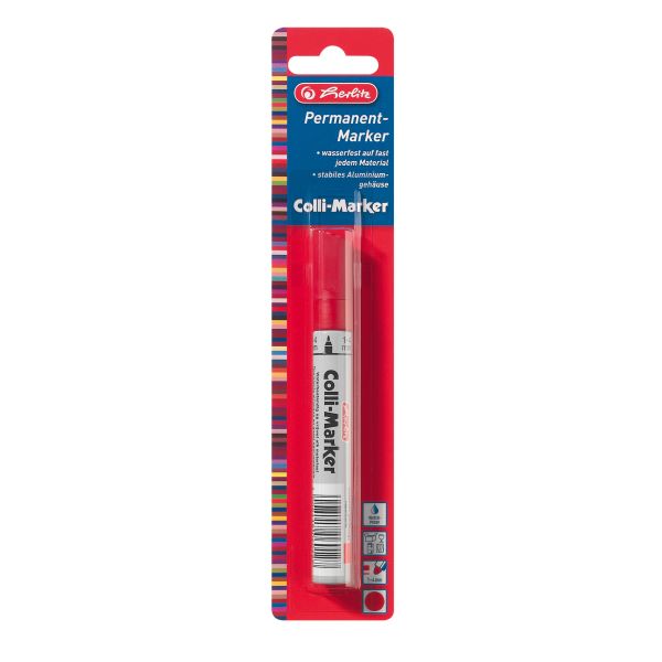 Colli Marker 1-4 mm red 1 piece on blister card